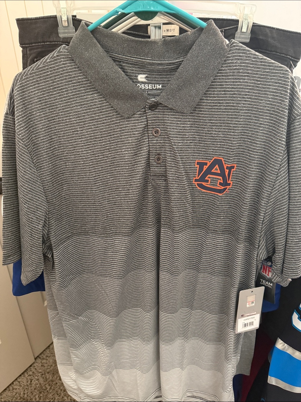 Auburn collared shirt